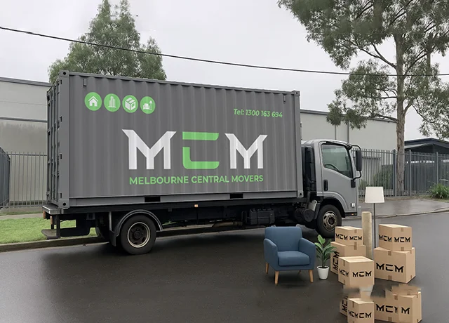 MCM Melbourne Central Movers Truck